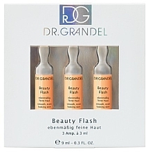 Парфумерія, косметика Ампульний концентрат для обличчя миттєвої дії - Dr. Grandel Beauty Flash