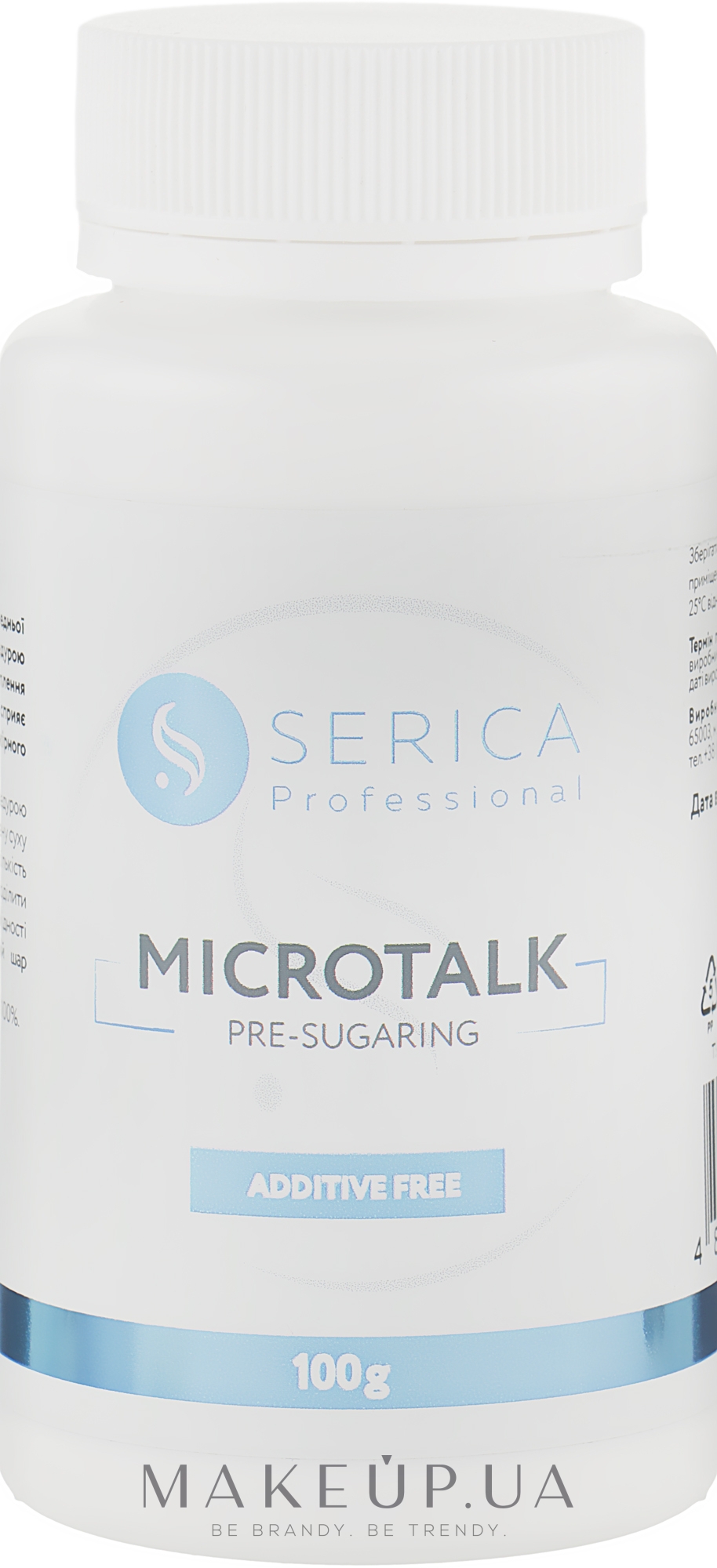 Микротальк для депиляции - Serica Microtalk Pre-Sugaring — фото 100g