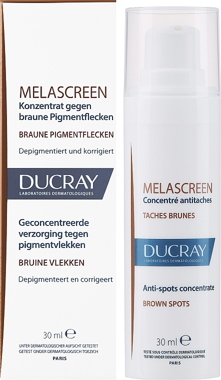 Концентрат для депігментації шкіри обличчя - Ducray Melascreen Anti-spot Concentrate — фото N2