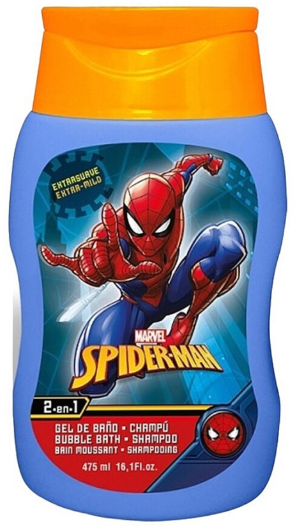 Набір - EP Line Marvel Spider Man Gift Box (sh/gel/200ml + lip/balm/4g + bag/1pcs) — фото N2