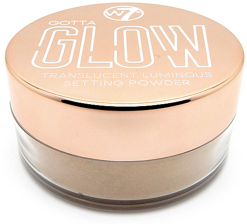 Сияющая фиксирующая пудра - W7 Gotta Glow Translucent Luminous Setting Powder — фото N1