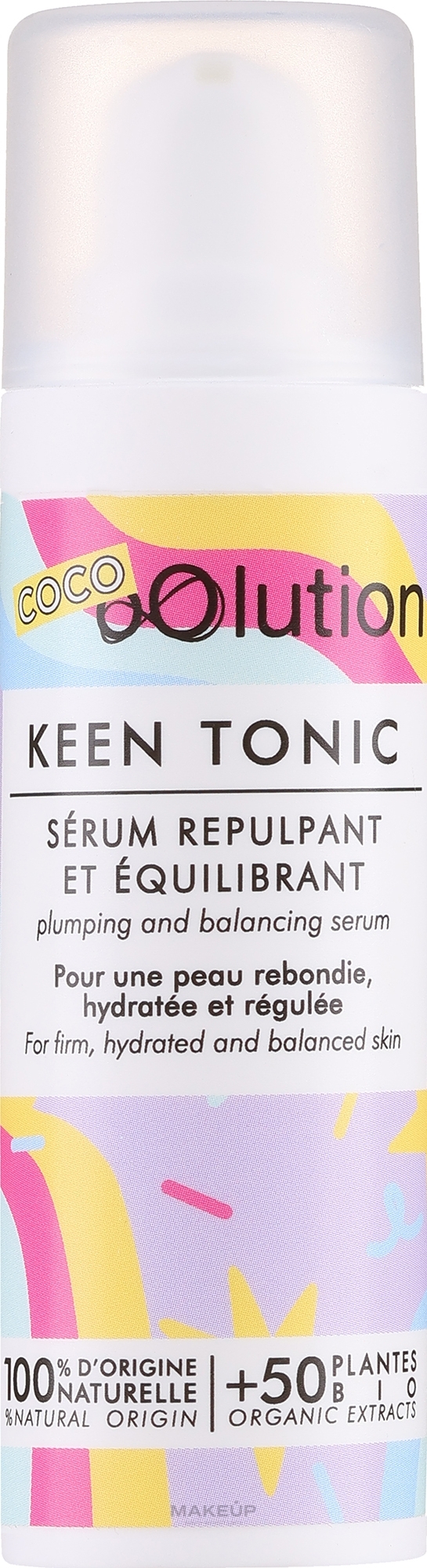 Органическая укрепляющая и увлажняющая сыворотка, восстанавливающая баланс кожи - oOlution Keen Tonic Plumping and Balancing Serum — фото 30ml