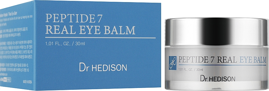 Коригувальний бальзам, 7 пептидів для зони навколо очей - Dr.Hedison Peptide 7 Real Eye Balm — фото N2