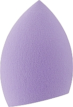 Парфумерія, косметика Спонж для макіяжу краплеподібний з нижнім зрізом, NL-B35, фіолетовий - Cosmo Shop Sponge