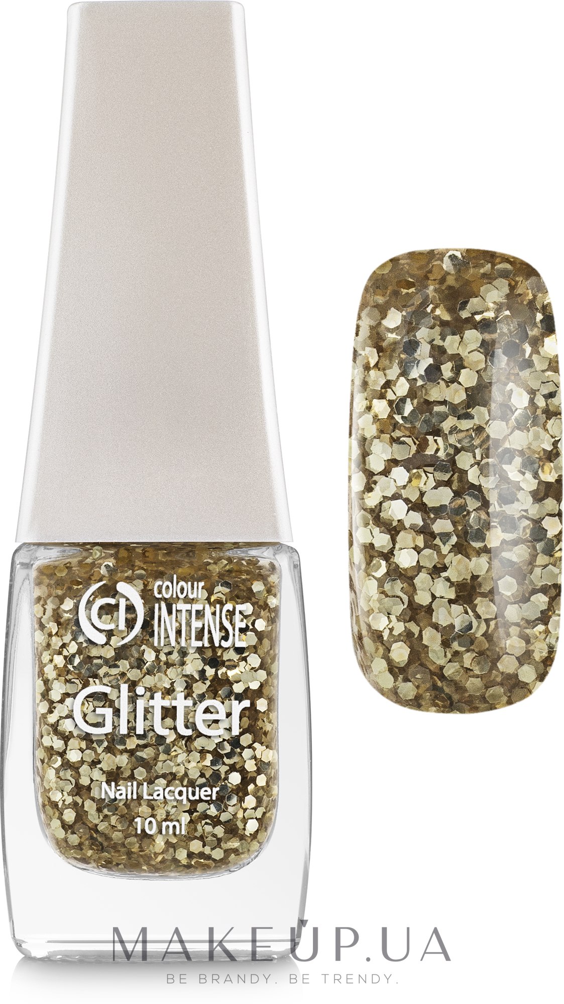 Лак для ногтей "Glitter" - Colour Intense Nail Lacquer — фото G307