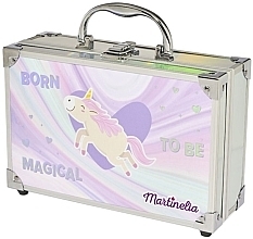 Бьюти-кейс "Маленький единорог" - Martinelia Little Unicorn Perfect Traveller Glitter Case — фото N2