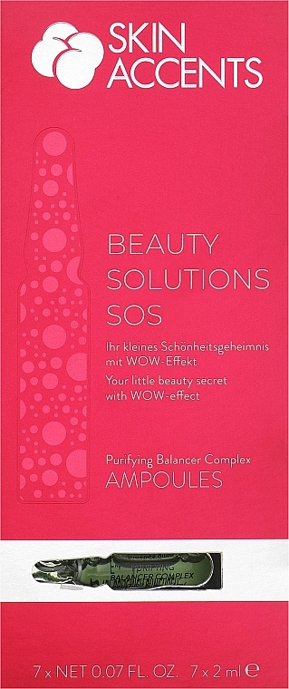 Очищающий балансирующий комплекс - Inspira:cosmetics Skin Accents Purifying Balancer Complex — фото N1