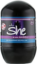 Духи, Парфюмерия, косметика Роликовый дезодорант-антиперспирант - She Is Angel Deodorant-Antitranspirant