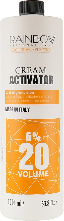 Окислитель 6% - Rainbow Professional Exclusive Cream Activator — фото N1