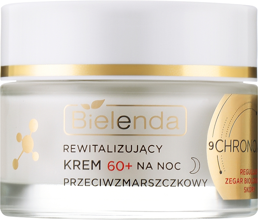 Восстанавливающий ночной крем для лица 60+ - Bielenda Chrono Age 24H Revitalizing Anti-Wrinkle Night Cream — фото N1