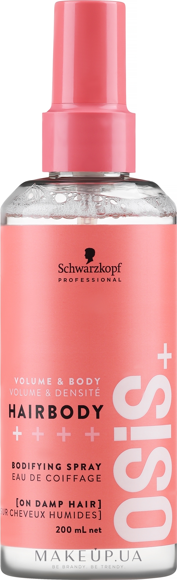 Легкий спрей для волос - Schwarzkopf Professional Osis+ Spray Hairbody P — фото 200ml
