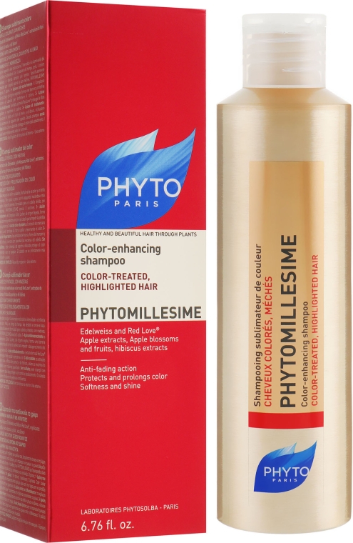 Шампунь для красоты окрашенных волос - Phyto Phytomillesime Color-Enhancing Shampoo — фото N1