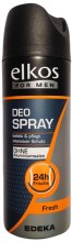 Парфумерія, косметика Дезодорант для чоловіків "24h" - Elkos For Men Deospray Fresh