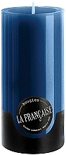 Духи, Парфюмерия, косметика Свеча-цилиндр, диаметр 7 см, высота 15 см - Bougies La Francaise Cylindre Candle Blue