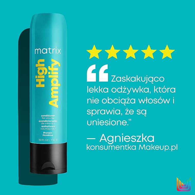 УЦІНКА Кондиціонер для надання об'єму тонкому волоссю - Matrix Total Results High Amplify Conditioner * — фото N3