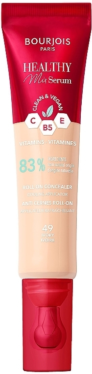 Консилер-сыворотка под глаза с аппликатором - Bourjois Healthy Mix Serum Roll-On Concealer — фото N1