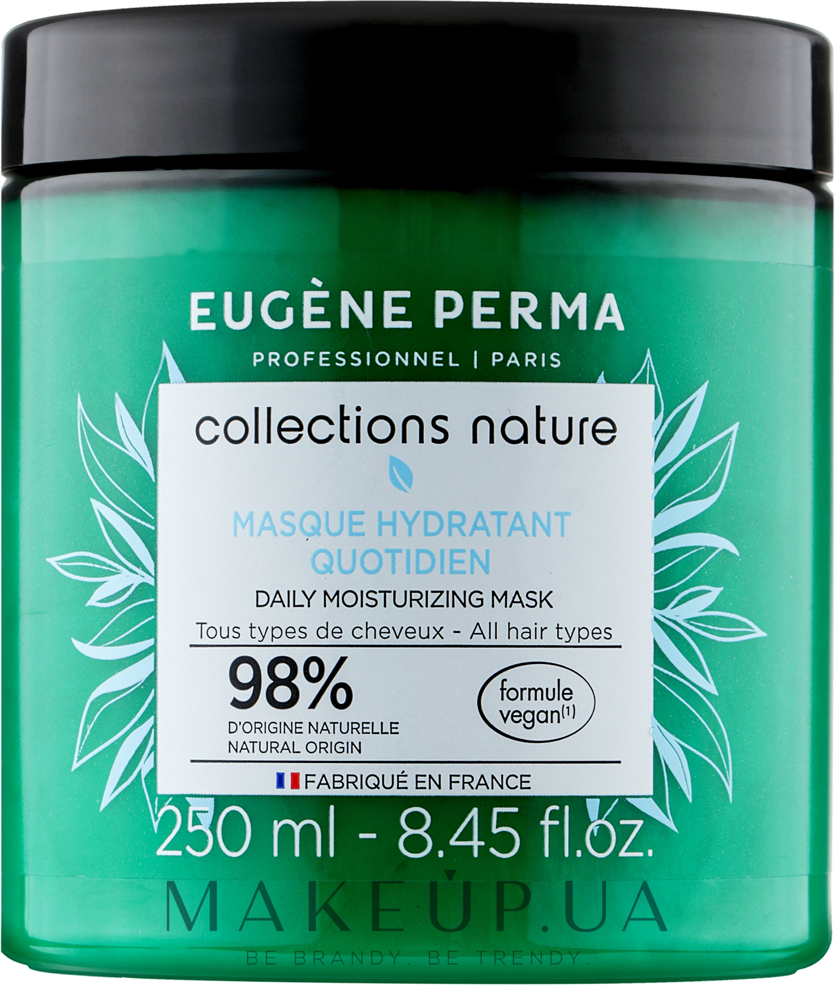 Маска для щоденного догляду, для усіх типів волосся - Eugene Perma Collections Nature Daily Moisturising Mask — фото 250ml