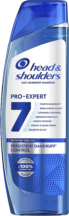 Шампунь против перхоти "Чайное дерево" - Head & Shoulders Pro-Expert 7 With Tea Tree Oil — фото N1