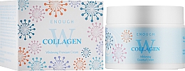 Освітлювальний крем для обличчя з колагеном - Enough W Collagen Whitening Premium Cream — фото N2