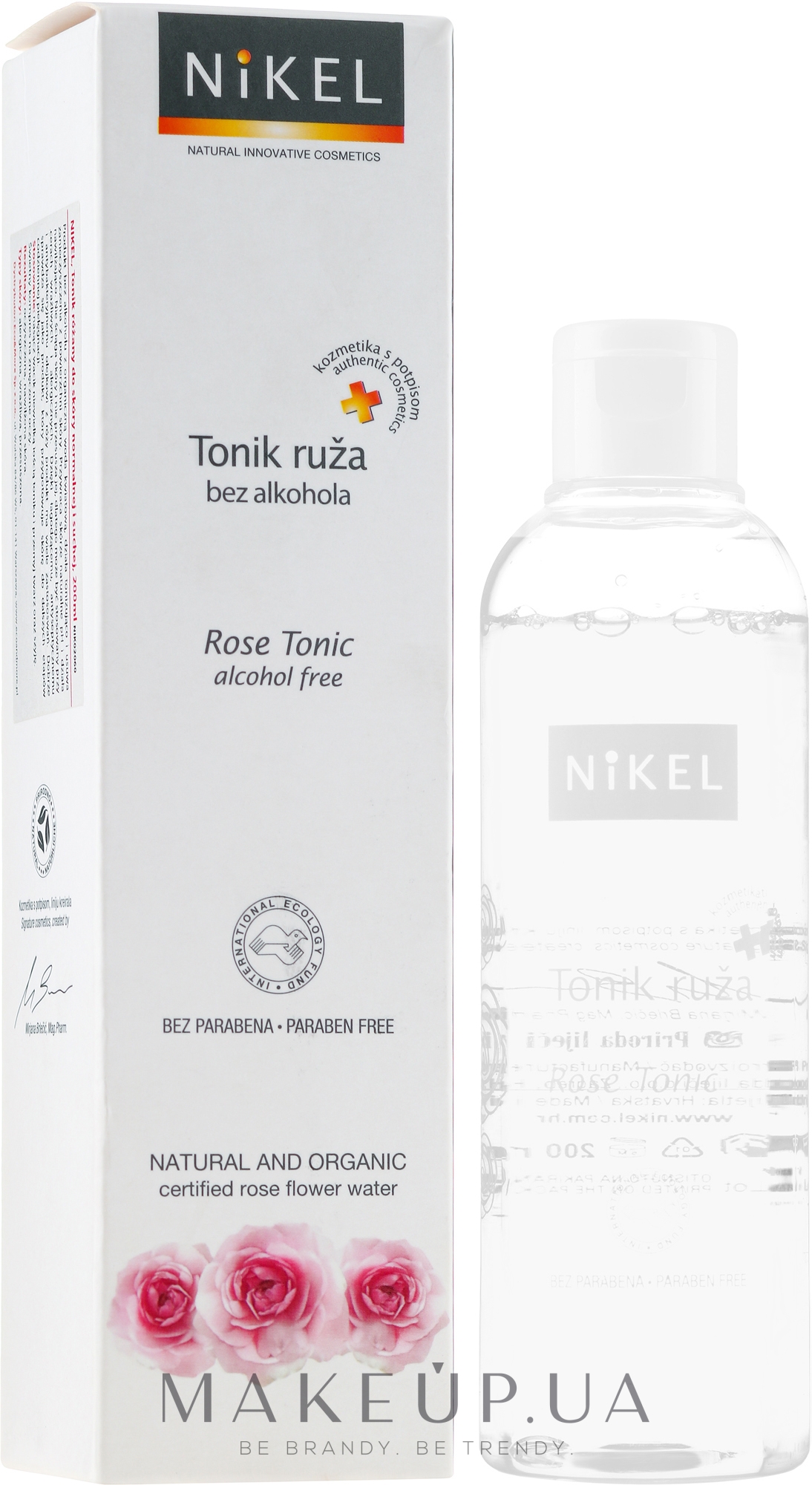 Тоник для нормальной и сухой кожи - Nikel Rose Tonic — фото 200ml