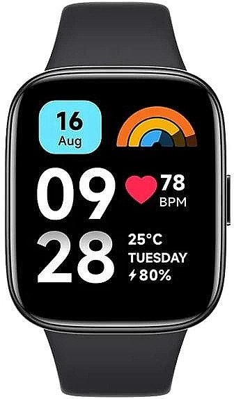 Смарт-часы - Xiaomi Redmi Watch 3 Active Black — фото N1