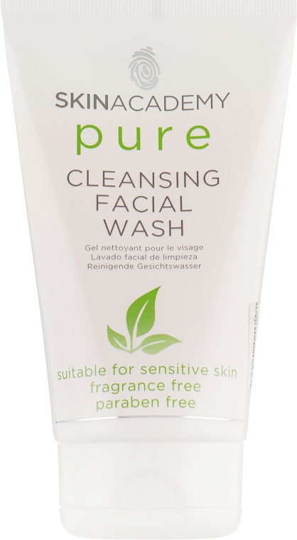 Очищувальний гелевий засіб  - Skin Academy Pure Cleansing Facial Wash