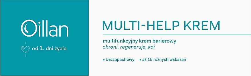 Багатофункціональний бар'єрний крем - Oillan Multi-Help — фото N1