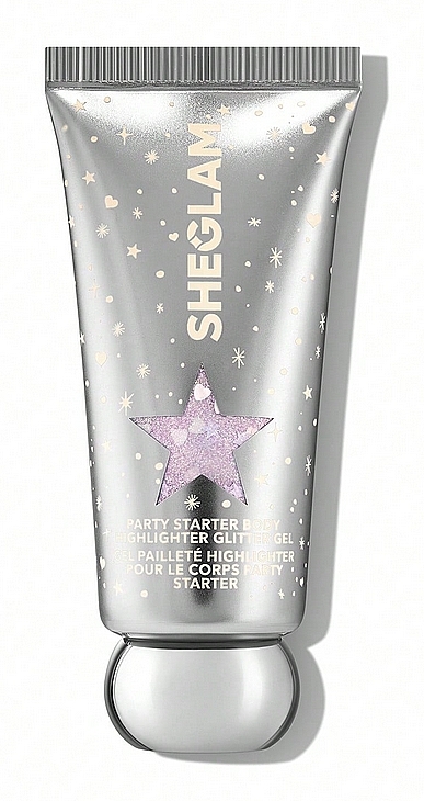 Глітер для обличчя й тіла - Sheglam Party Starter Body Highlighter Glitter Gel — фото N1