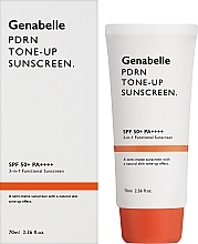 Тонуючий сонцезахисний крем для обличчя - Genabelle PDRN Tone Up Sunscreen — фото N2