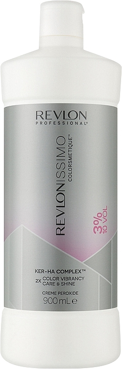 Кремовий окислювач - Revlon Professional Revlonissimo Colorsmetique Cream Peroxide Ker-Ha Complex 3% 10 Vol. — фото N1