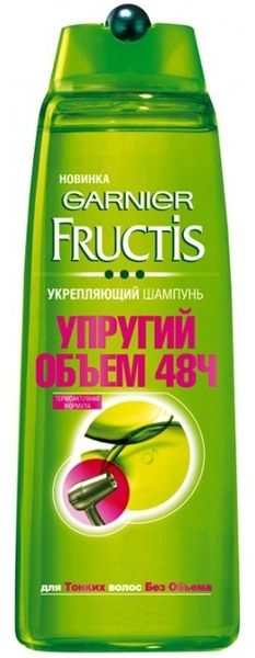 Шампунь "Упругий объем 48 часов" - Garnier Fructis Shampoo