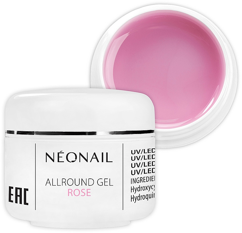 Однофазный розовый гель - NeoNail Professional Allround Gel Rose — фото N1