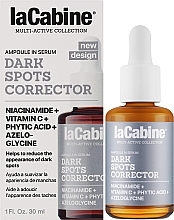 Высококонцентрированная сыворотка для лица против пигментных пятен - La Cabine Dark Spots Corrector — фото N2