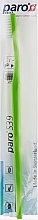 Духи, Парфюмерия, косметика Зубная щетка "S39", зеленая - Paro Swiss Toothbrush (полиэтиленовая упаковка)