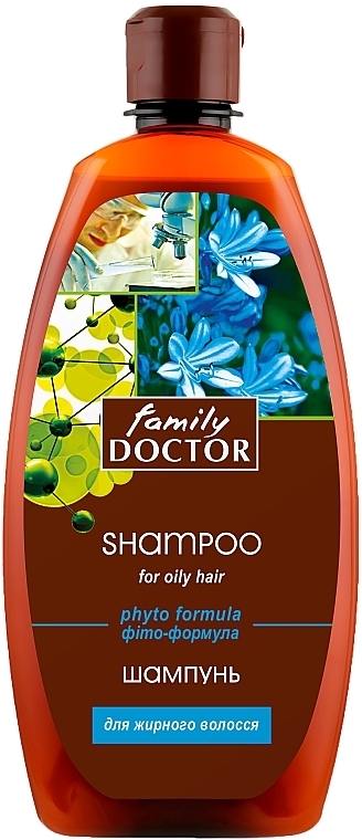 Шампунь "Фіто-формула" для жирного волосся - Family Doctor