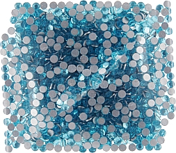 Декоративные кристаллы для ногтей "Aqua Bohemica", размер SS 04, 1000шт - Kodi Professional — фото N1