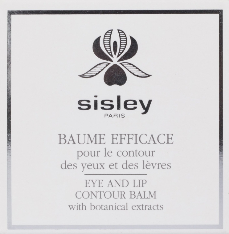 Бальзам для контура глаз и губ - Sisley Baume Efficace Botanical Eye and Lip Contour Balm — фото N7