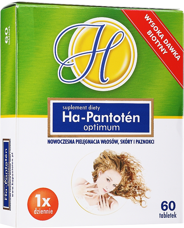 Комплекс для ногтей и волос - Orkla Ha-Pantoten Optimum