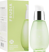Себорегулювальна сироватка для обличчя - Frudia Pore Control Green Grape Serum — фото N1