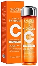 Духи, Парфюмерия, косметика Тонер для лица с витамином С - Sadoer 5X Vitamin C Face Toner