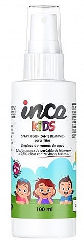 Санітайзер для дітей - Inca Farma Sanitizer Spray 0% Alcohol — фото N1