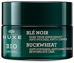Крем для очей - Nuxe Bio Organic Anti-Puffiness Anti-Dark Circles Reviving Care — фото N1
