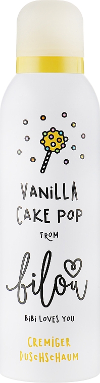 Пенка для душа - Bilou Vanilla Cake Pop Shower Foam — фото N1