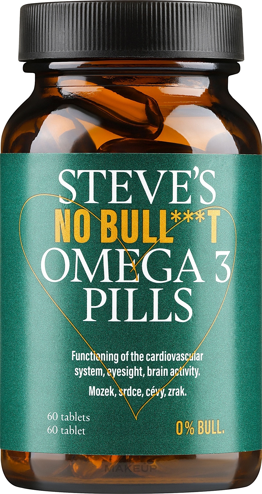 Пищевая добавка - Steve?s No Bull***t Omega 3 Pills — фото 60шт
