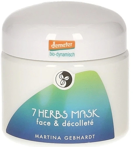 Маска із 7 трав для обличчя та шиї - Martina Gebhardt 7 Herbs Mask Face & Decollete — фото N1