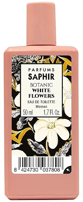 Saphir Parfums Botanic White Flowers - Туалетна вода — фото N1