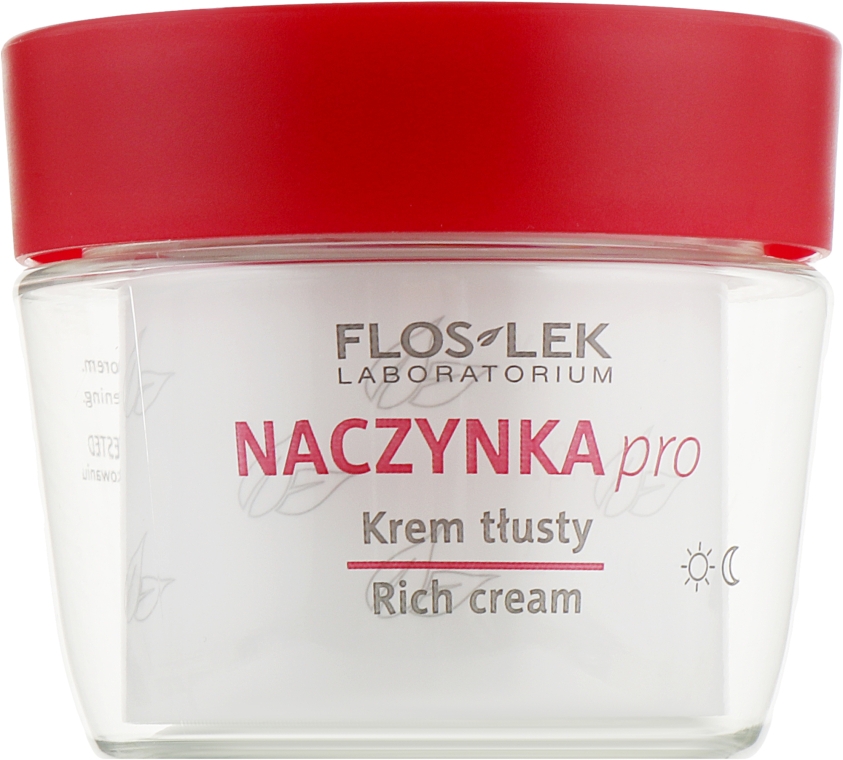 Обогащенный крем для сосудистой кожи - Floslek Dilated Capillaries Rich Cream — фото N2