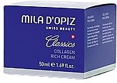 Парфумерія, косметика Крем для обличчя з колагеном - Mila D’Opiz Classics Collagen Rich Cream