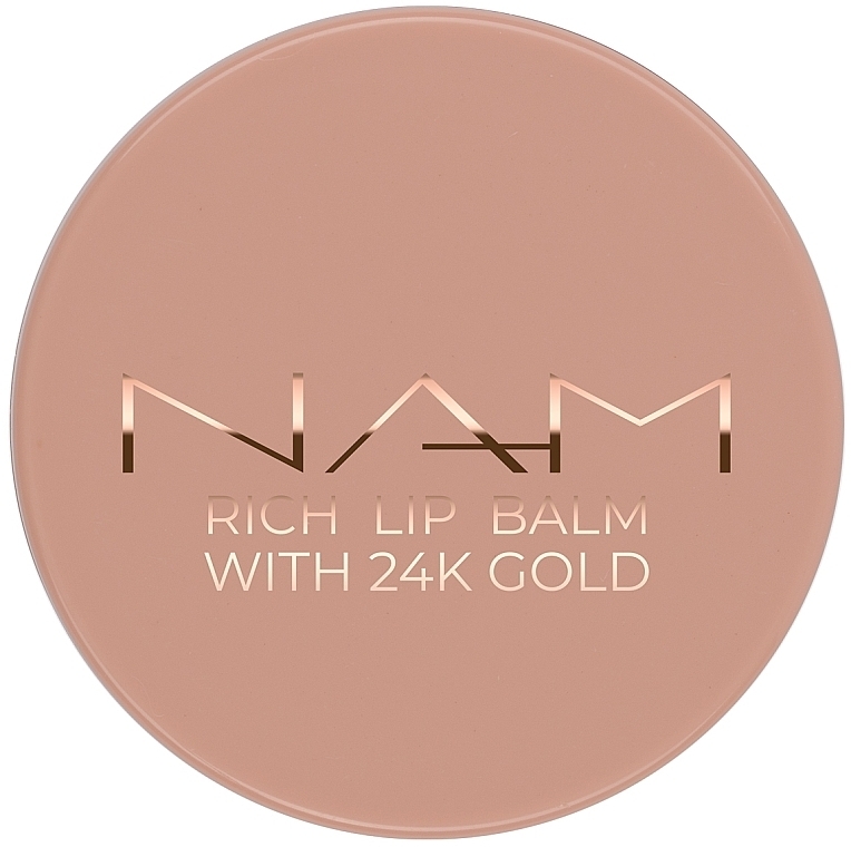 Бальзам для губ - NAM Rich Lip Balm With 24k Gold — фото N2