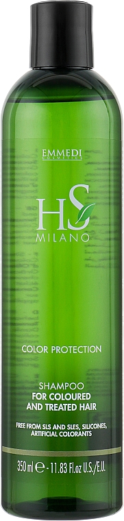 Шампунь для окрашенных волос - HS Milano Color Protection Shampoo — фото N1
